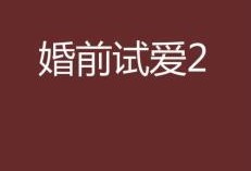 婚前试爱2粤语在线观看,浪漫升级，甜蜜再续！